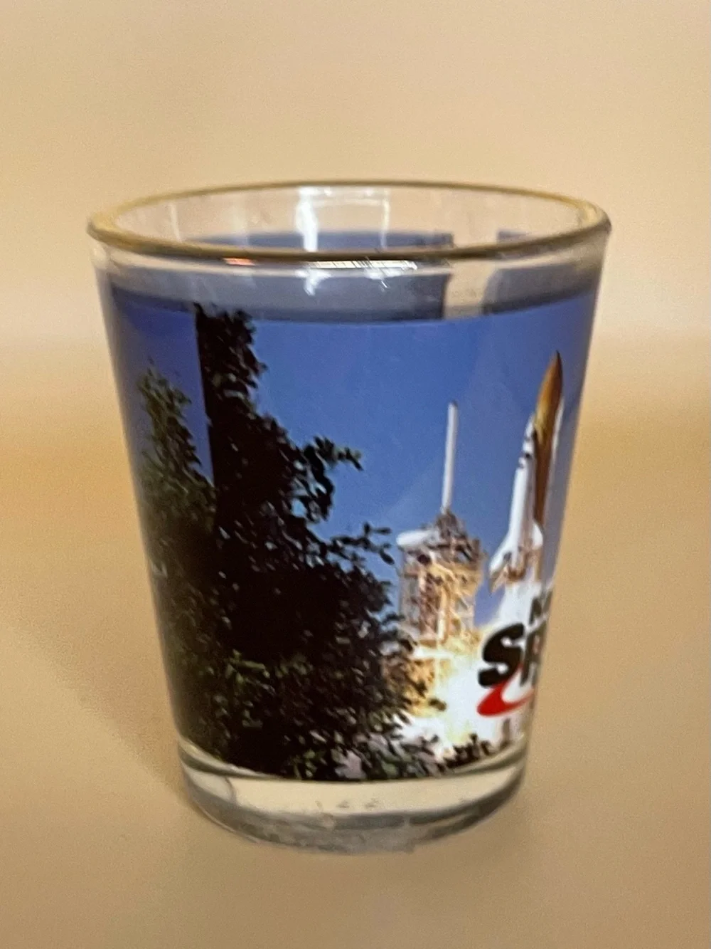 Kennedy Space Center shot glass